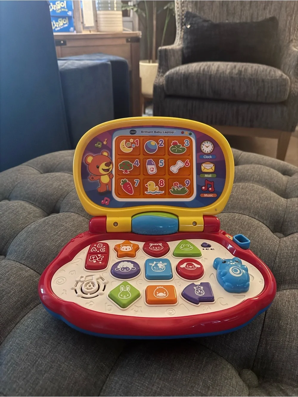 VTech Bright Learning Laptop for Kids - Yellow/Red/Blue